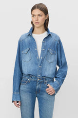 Ellis Shirt - Medium Indigo