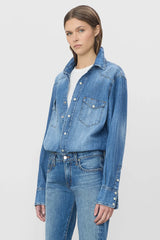 Ellis Shirt - Medium Indigo