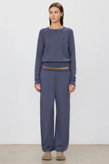 Boyfriend Pocket Sweatpant - Washed Navy