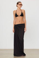 Esme Maxi Sarong - Black - BLVD