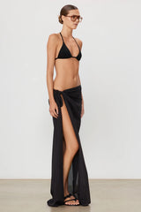 Esme Maxi Sarong - Black - BLVD