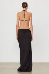 Esme Maxi Sarong - Black - BLVD
