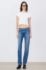 Chevy Low Rise Straight - Medium Indigo