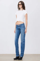 Chevy Low Rise Straight - Medium Indigo