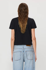 Short Sleeve Boxy Tee - Black
