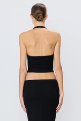 Halter Top - Black