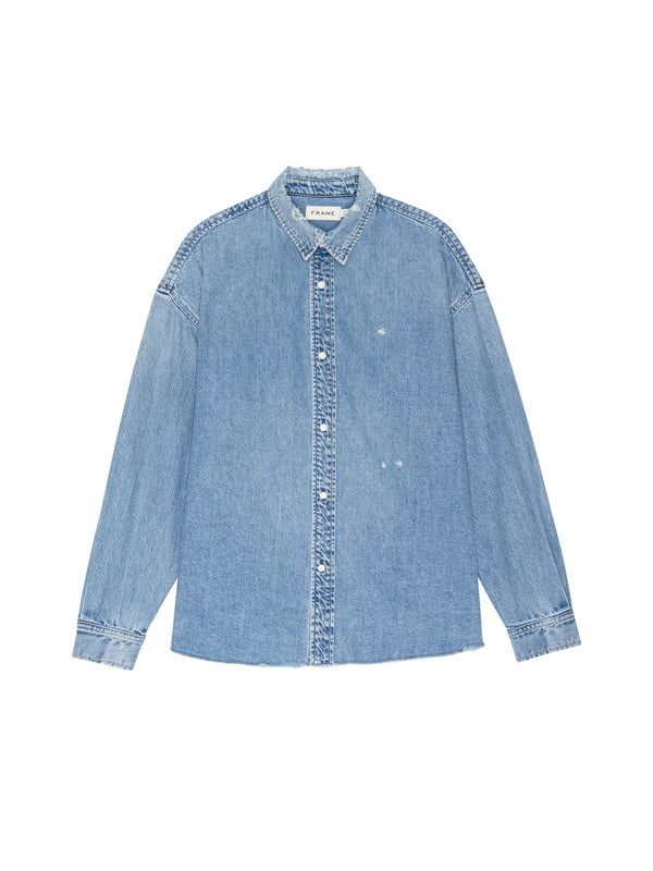 Relaxed Denim Shirt - Voltage
