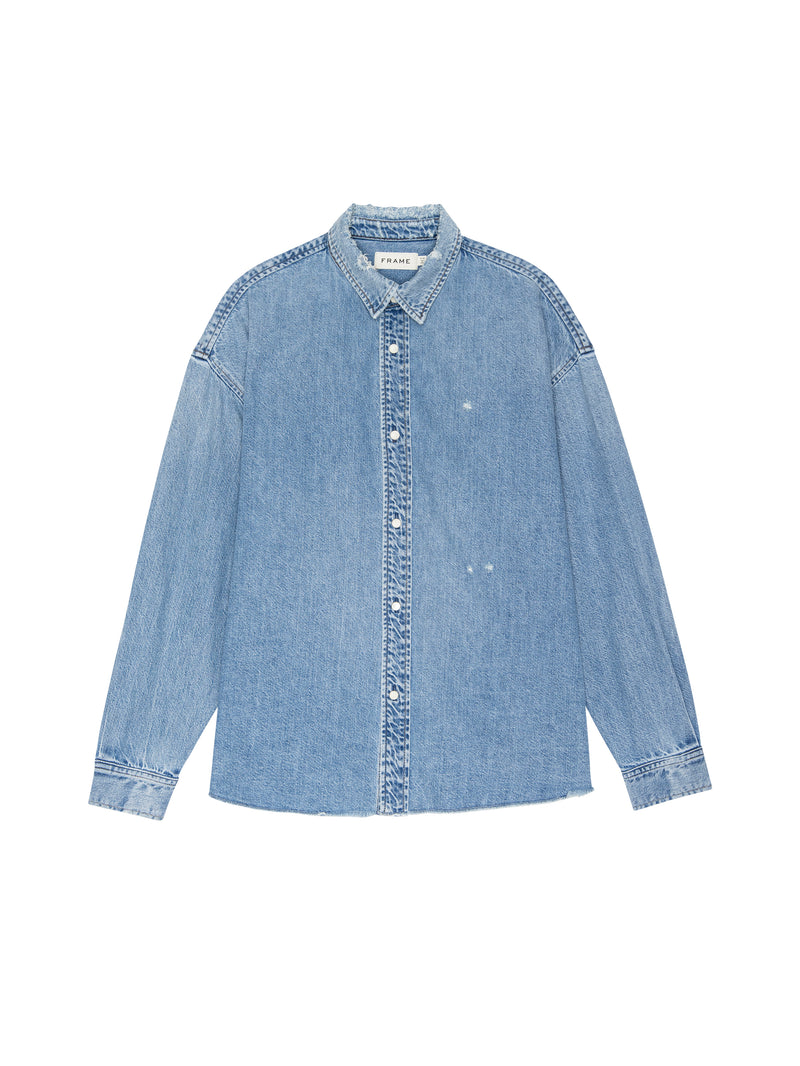 Relaxed Denim Shirt - Voltage