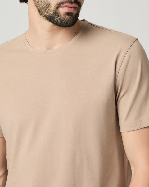 Sorden Crew Neck Tee - Smoked Oak
