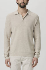 Selwyn Sweater Polo - Canvas