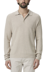 Selwyn Sweater Polo - Canvas