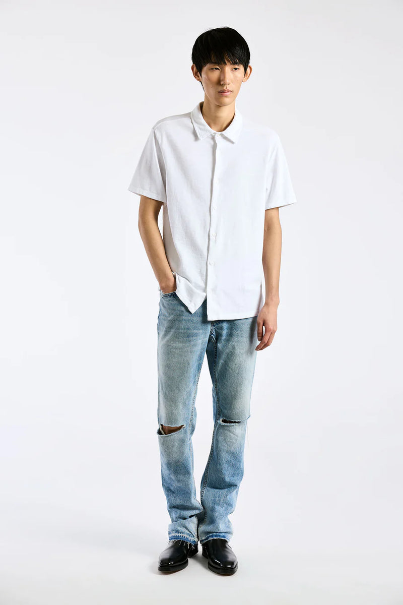 Presley S/S Buttondown - White