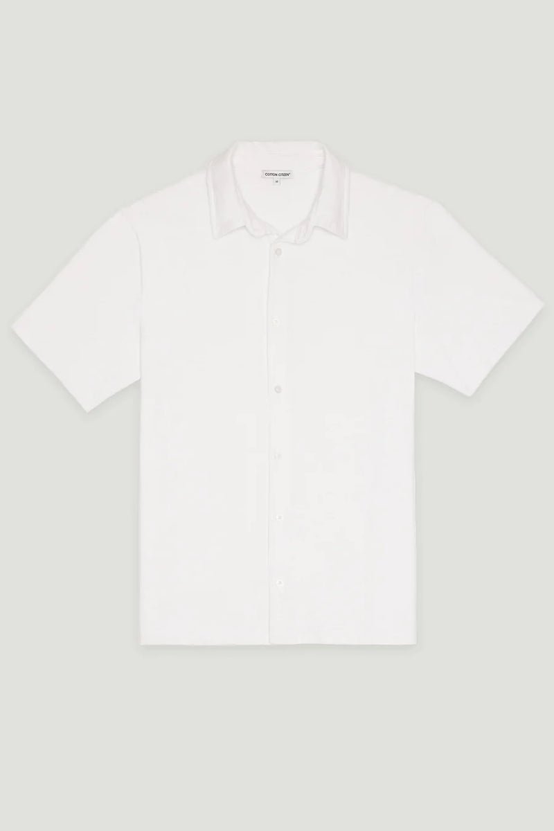 Presley S/S Buttondown - White