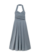 Magnolia Dress - Carbon Blue Multi