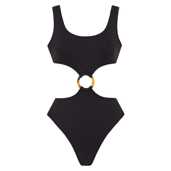 Ky One-Piece - Black Rib