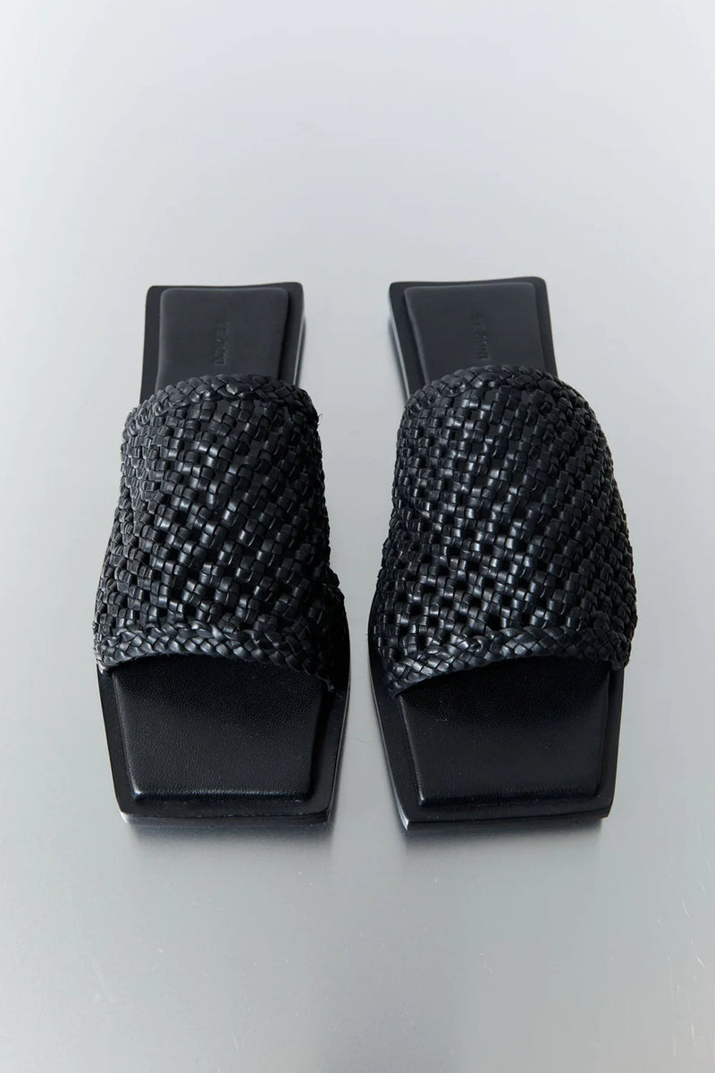 Macrame Sandal - Black