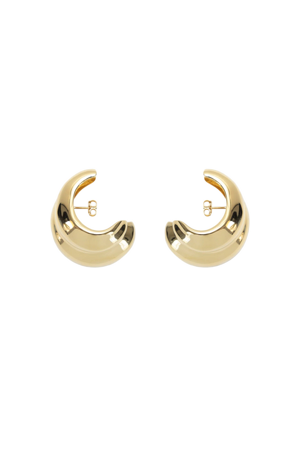 Mega Cuff Hoops - Gold