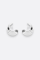 Mega Cuff Hoops - Silver