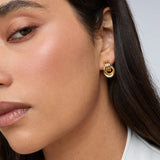 Heaven Mayhem - Micro Knot Earrings - Gold - BLVD