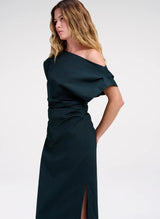 Nara Dress - Carbon Blue