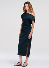 Nara Dress - Carbon Blue