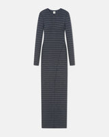 Dakoa Dress - Grey Stripe