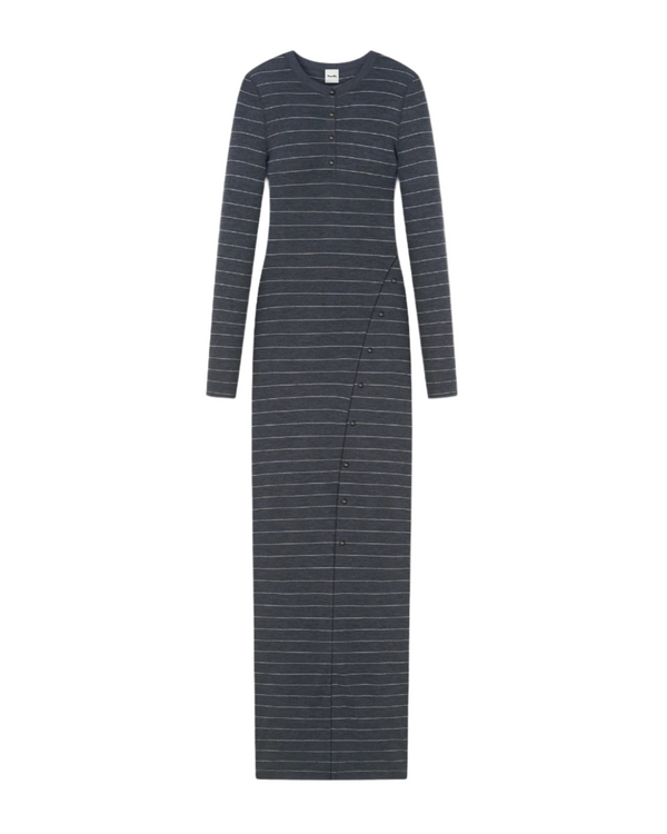 Dakoa Dress - Grey Stripe