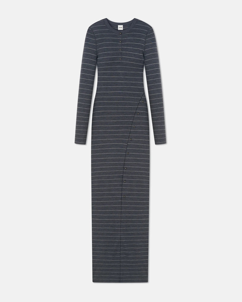 Dakoa Dress - Grey Stripe