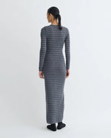 Dakoa Dress - Grey Stripe