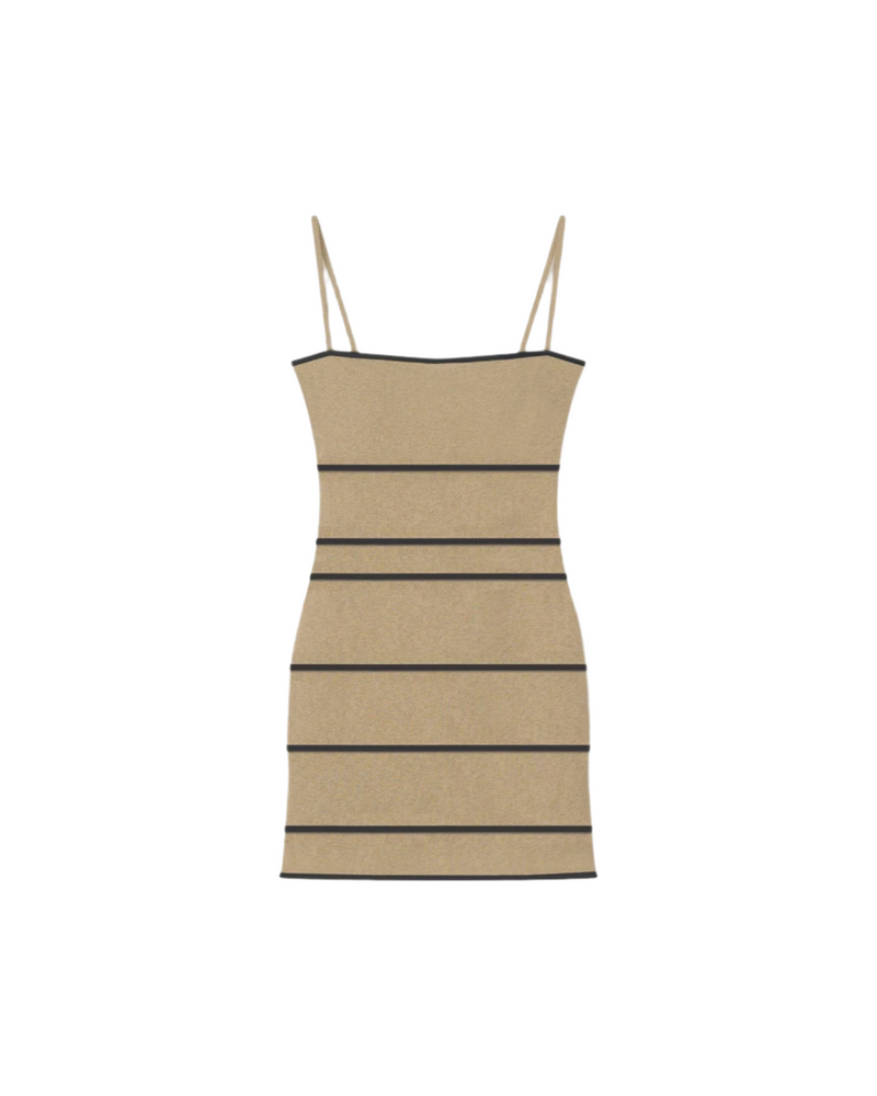 Alula Dress - Anthacite/Black