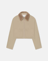 Phebe Jacket - Pebble/Beige