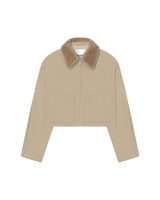Phebe Jacket - Pebble/Beige