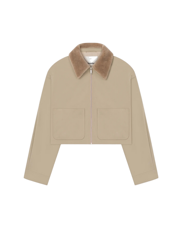 Phebe Jacket - Pebble/Beige