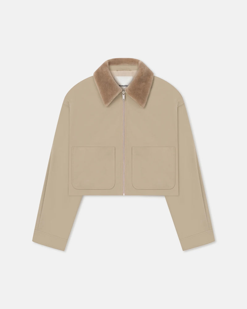 Phebe Jacket - Pebble/Beige
