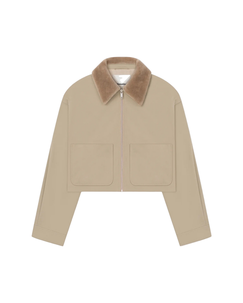 Phebe Jacket - Pebble/Beige