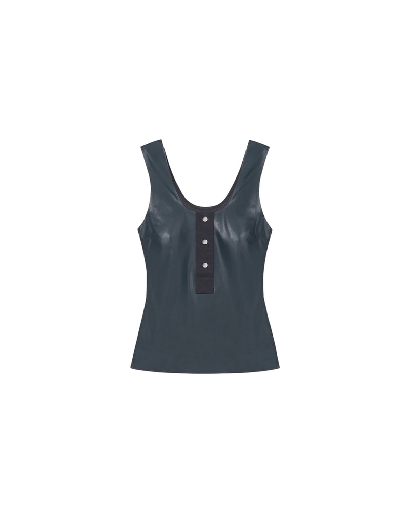 Anesa Top - Steel Blue