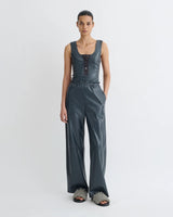 Anesa Top - Steel Blue