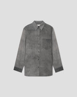 Chaska Organza Shirt - Grey