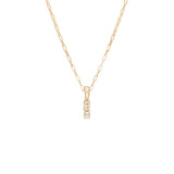My Ray Channel Diamond Pendant