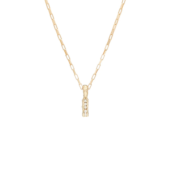 My Ray Channel Diamond Pendant