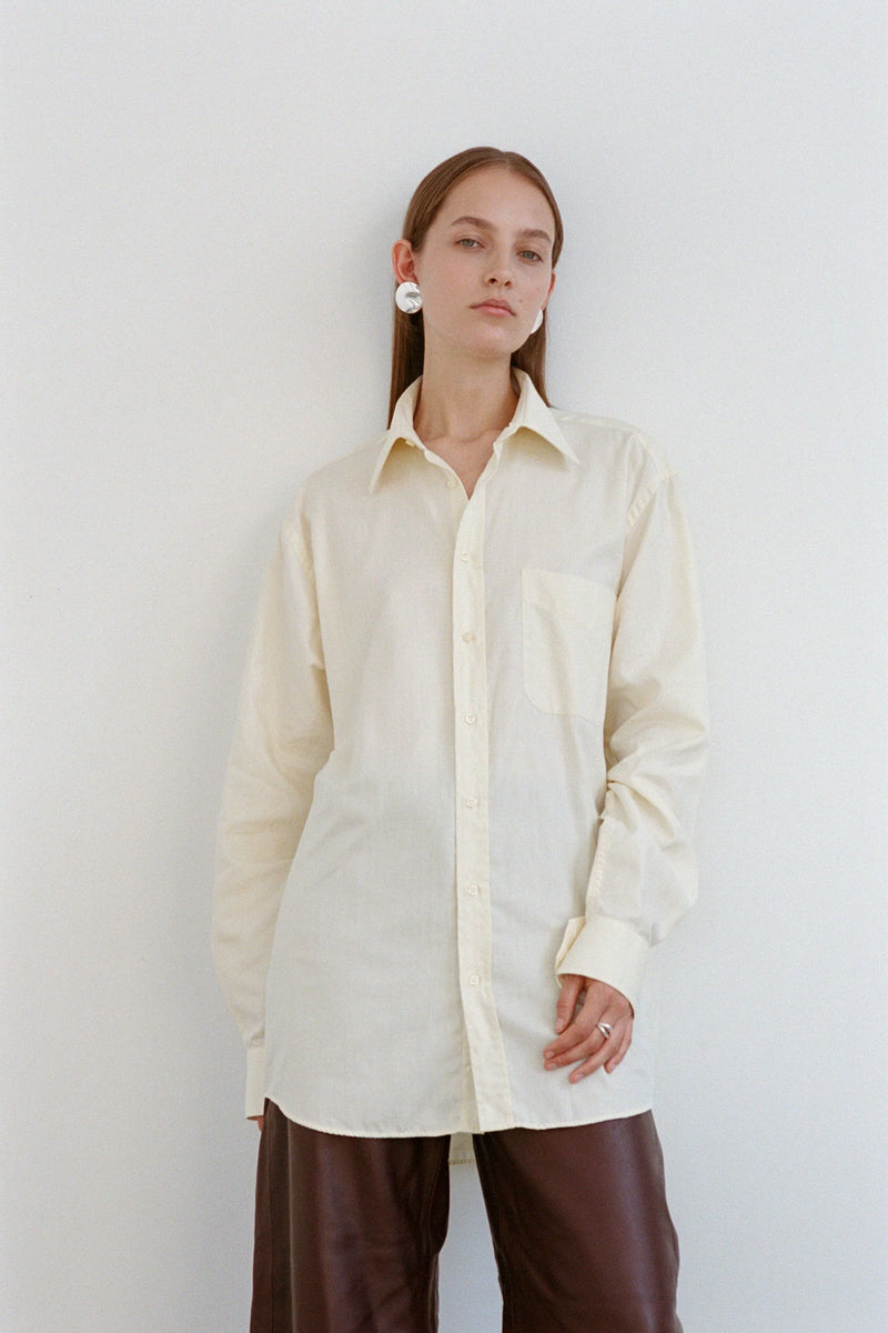 Dented Medallion Earrings - Silver