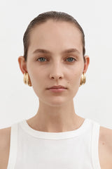 Mega Cuff Hoops - Gold