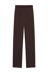 Oversized Wide Leg Sweatpant - Espresso