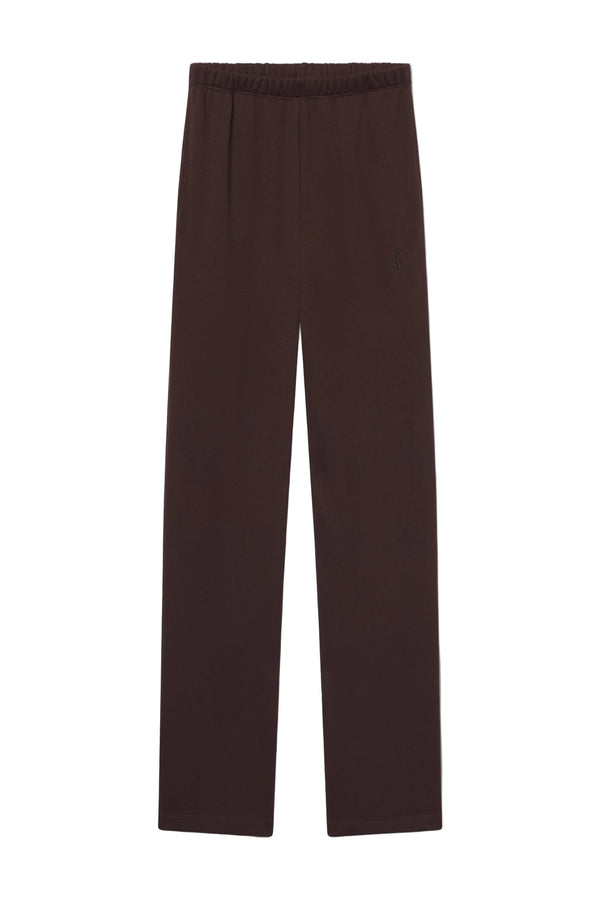 Oversized Wide Leg Sweatpant - Espresso