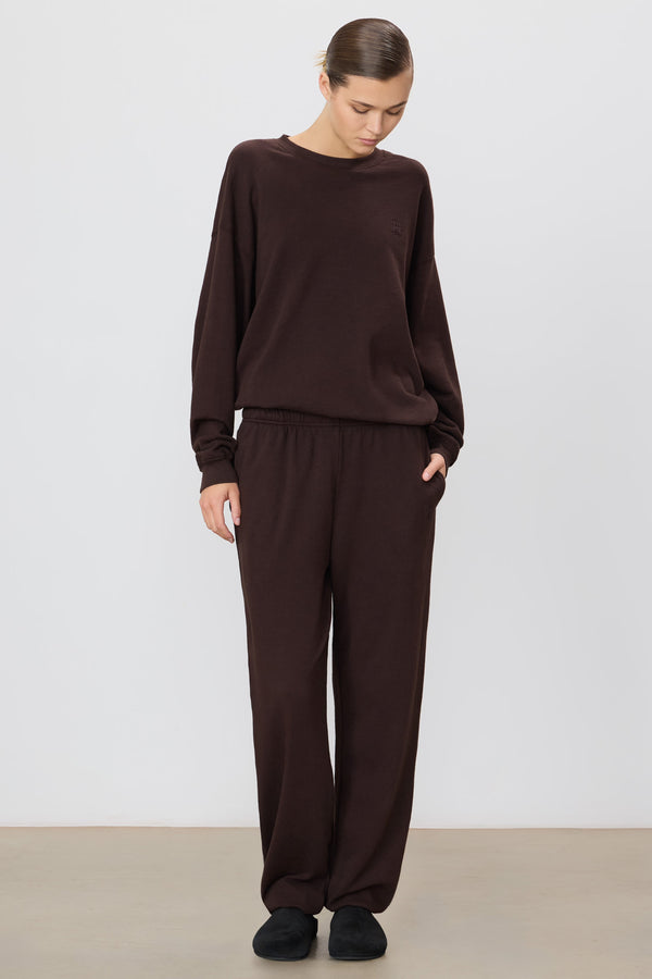 Vinny Pocket Sweatpant - Espresso