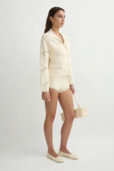 Dylan Cardigan - Pearl - BLVD
