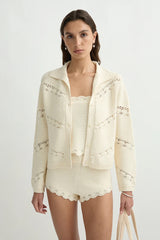 Dylan Cardigan - Pearl - BLVD