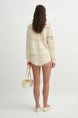 Dylan Cardigan - Pearl - BLVD