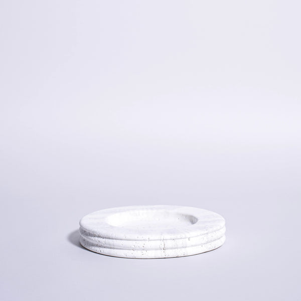 Leona Bowl Small - Travertine White