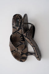 Everyday Thong Heel 50 - Python Embossed